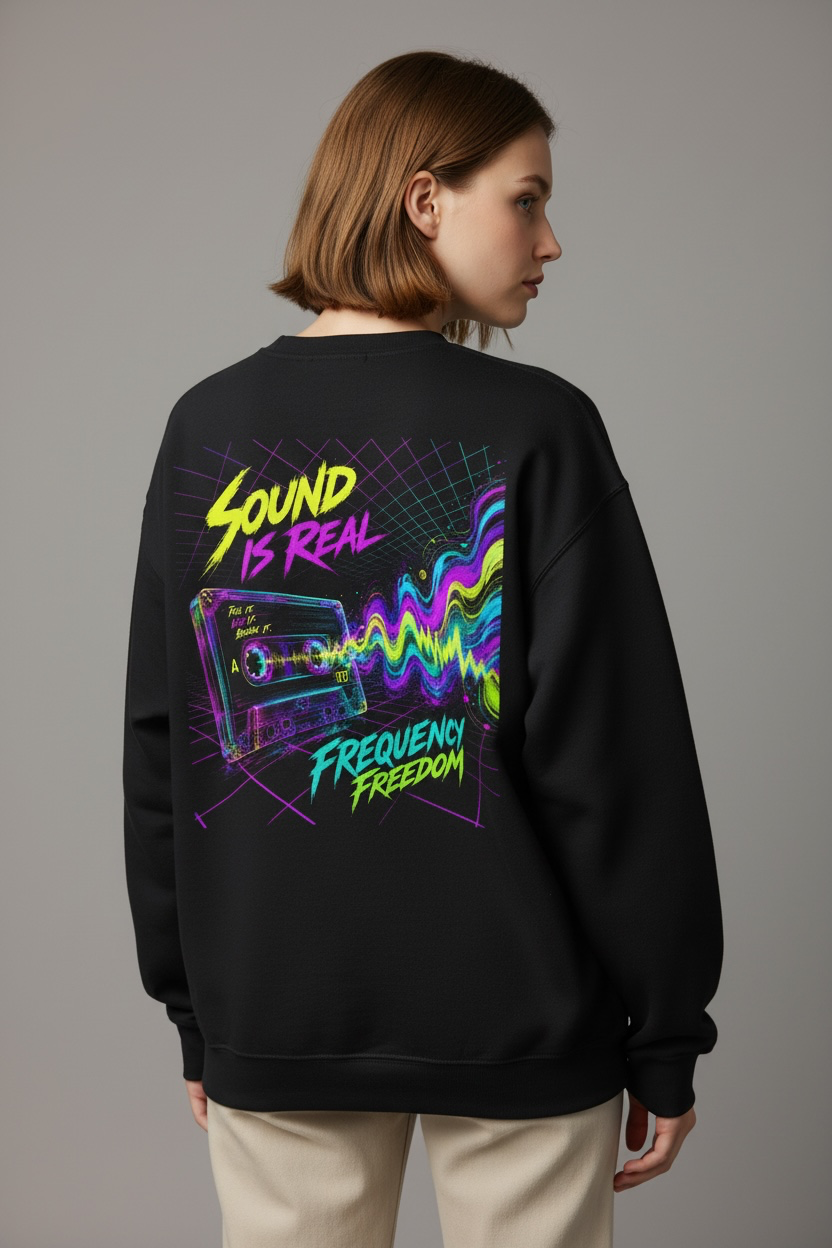 Retro Cassette Sweatshirt
