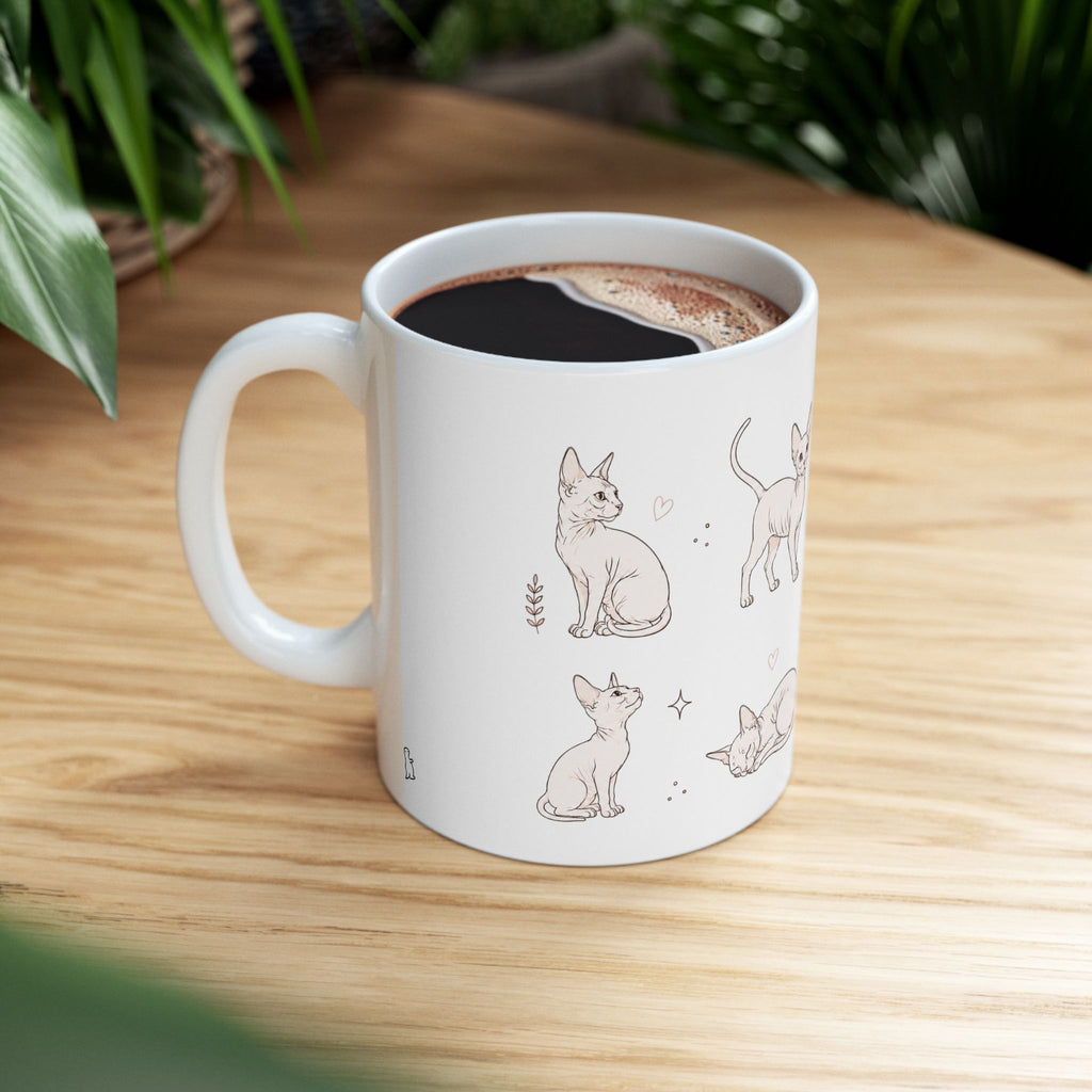 Cat Lover Ceramic Mug