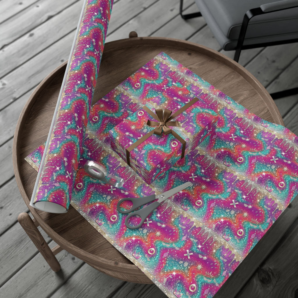 Colorful Abstract Gift Wrap Papers | Repeating Pattern