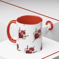 Heart Pierced by Sword Ceramic Mug