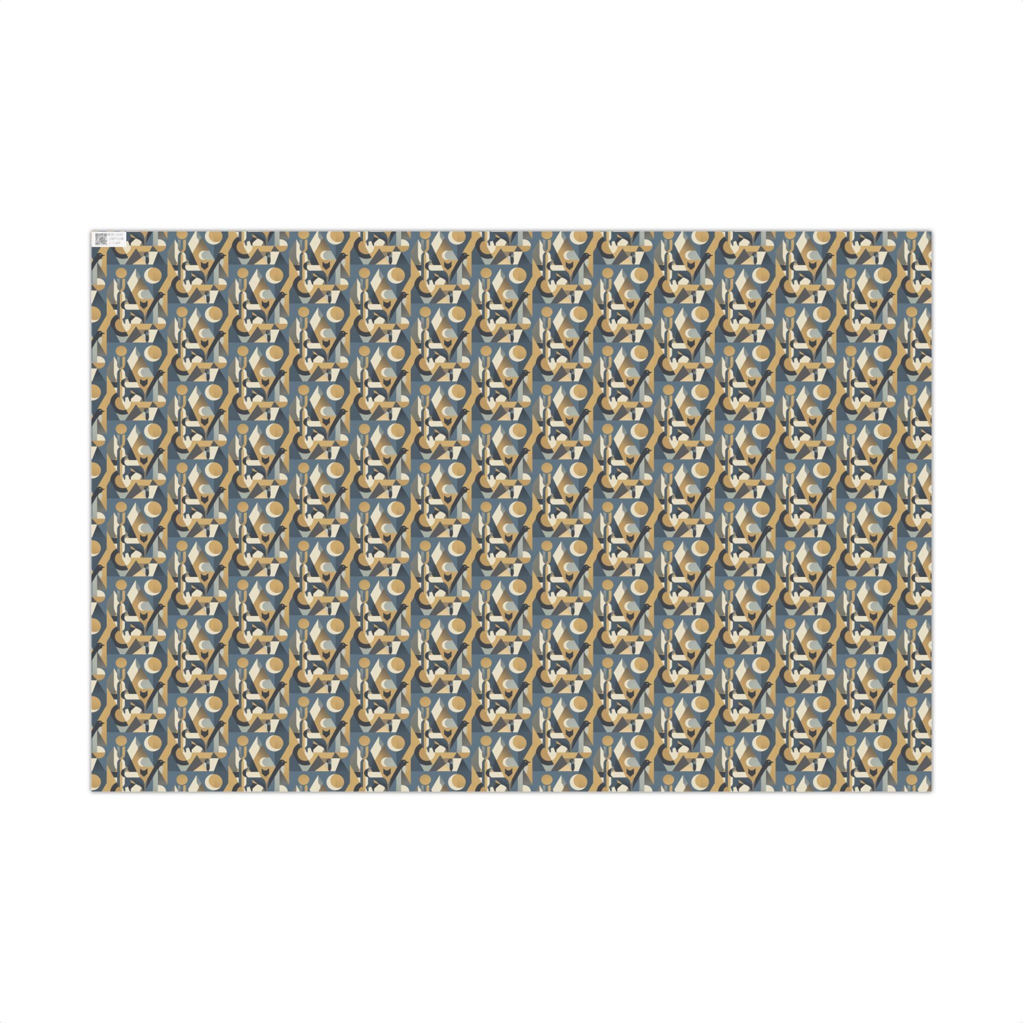 Abstract Geometric Pattern Gift Wrap Papers | Midcentury Modern Wrapping Paper