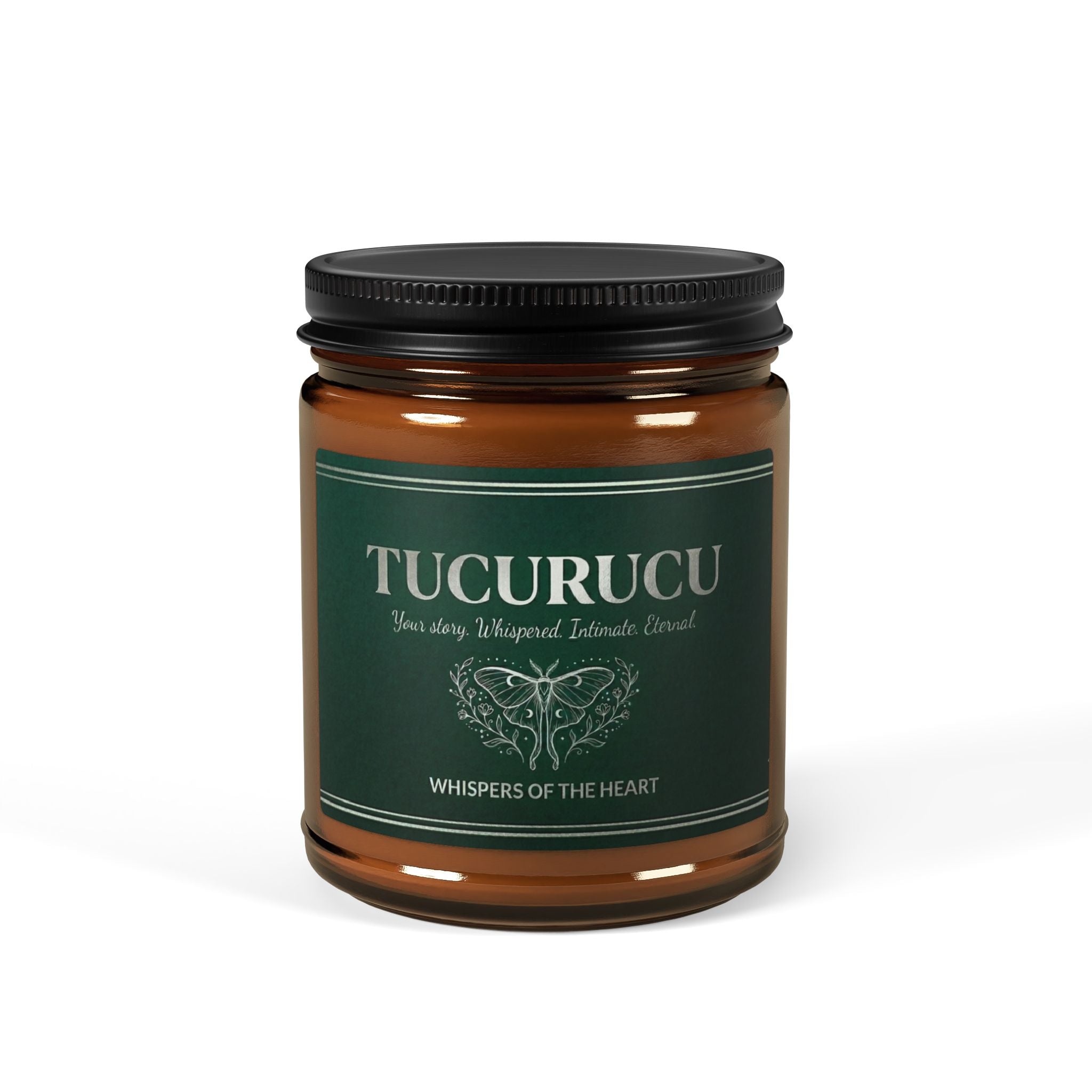 Tucurucu Scented Soy Candle — Sea Salt and Orchid