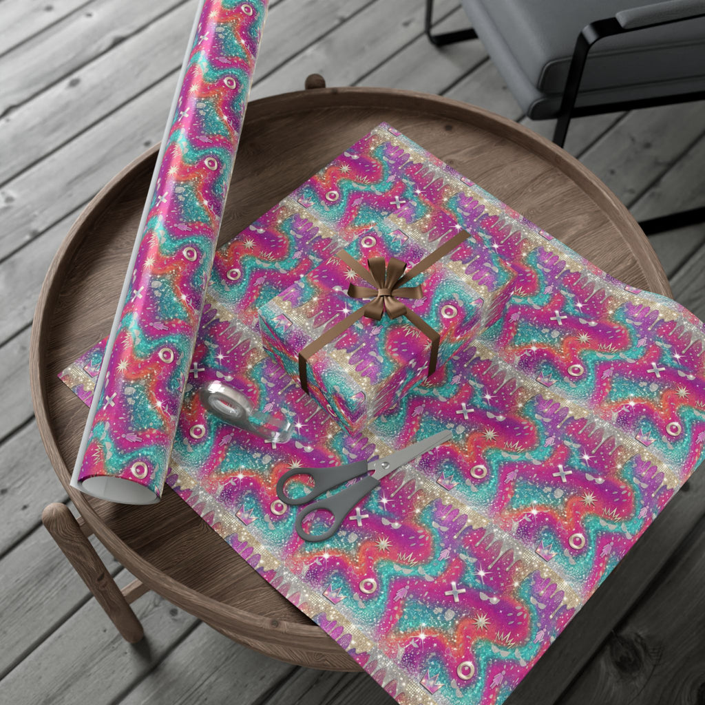 Colorful Abstract Gift Wrap Papers | Repeating Pattern