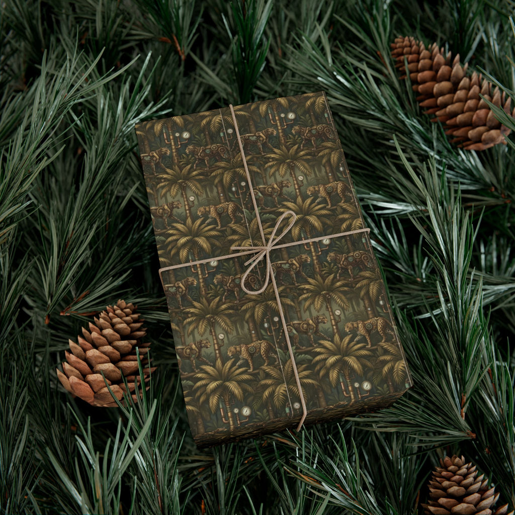 Vintage Botanical Pattern Gift Wrap Paper | Floral Wrapping Paper Roll