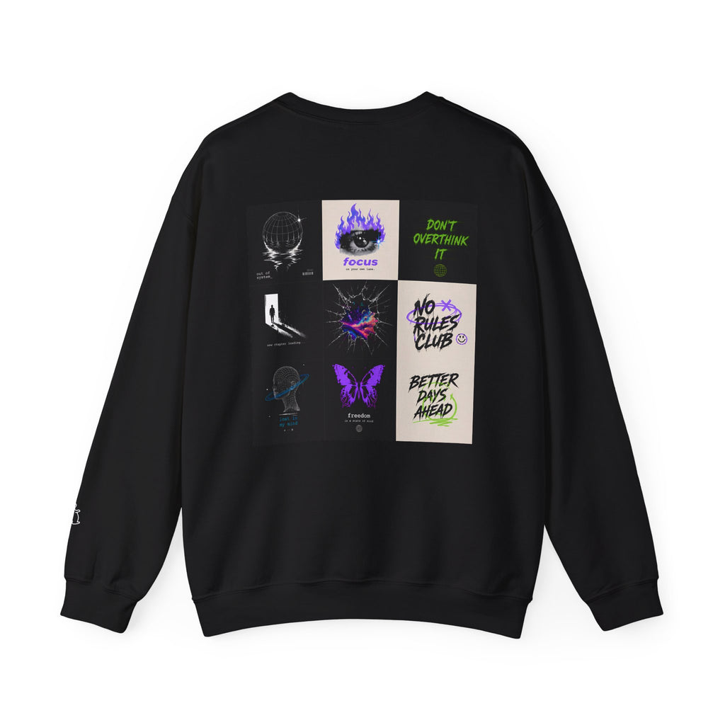 Check Back Graphic Sweatshirt
