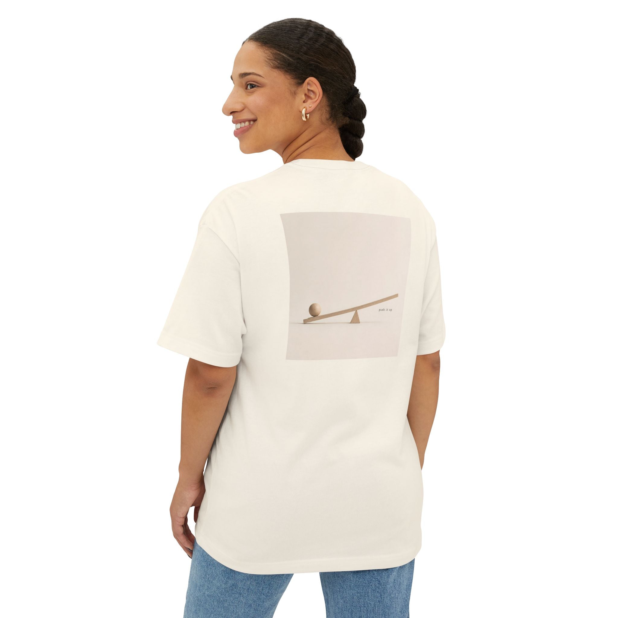 Imperfect x Unbalanced Oversized T‑Shirt