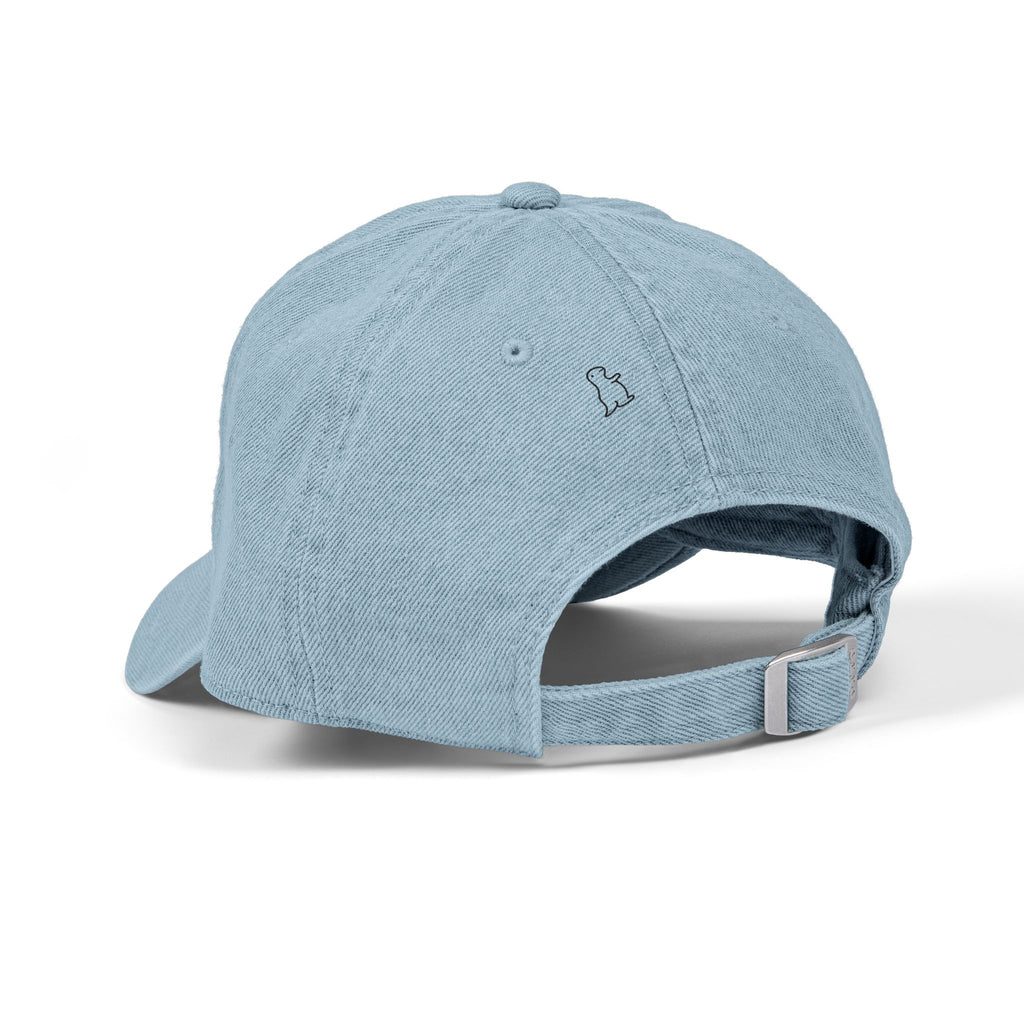 Embroidered Denim Cap