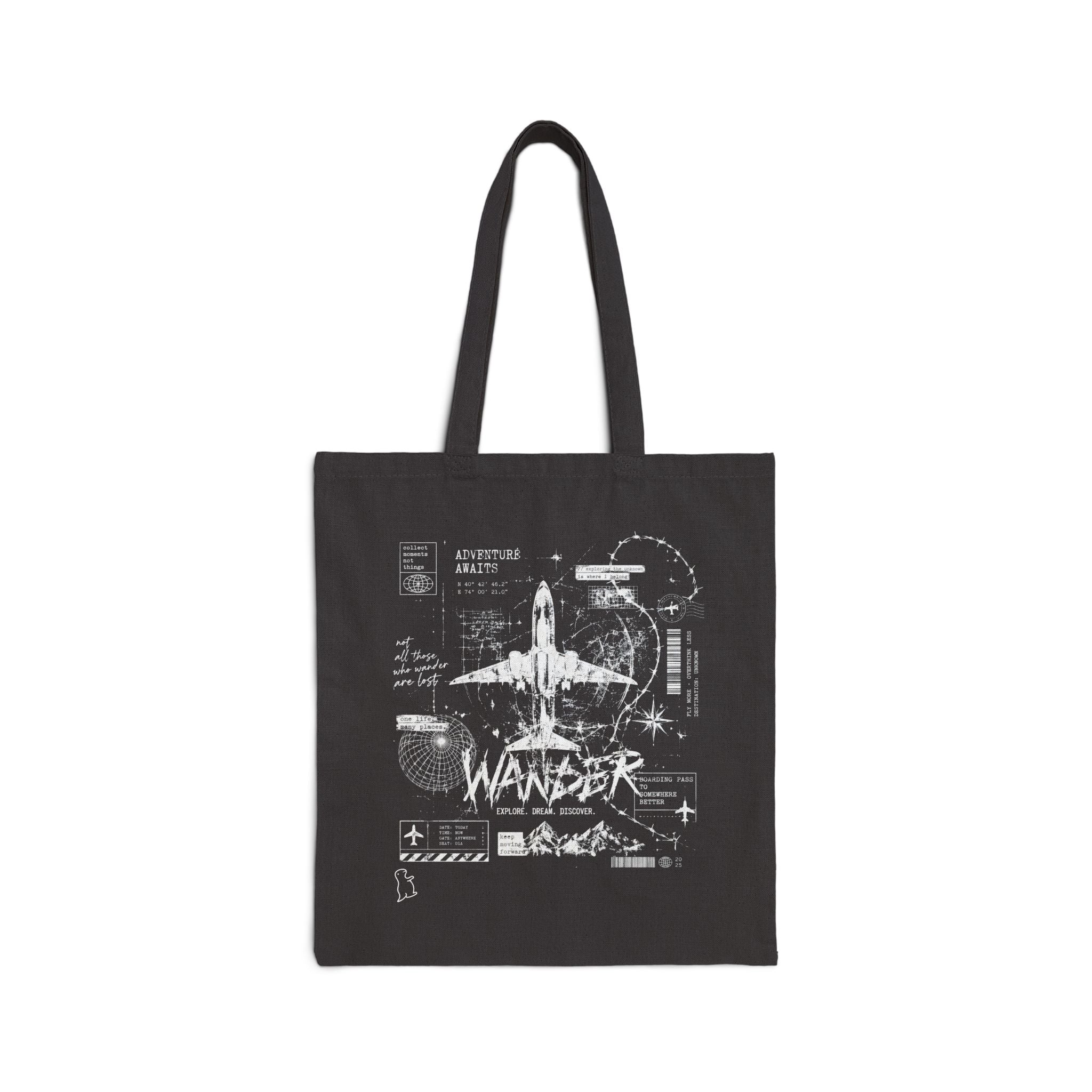 Canvas Tote Bag — Wander Plane