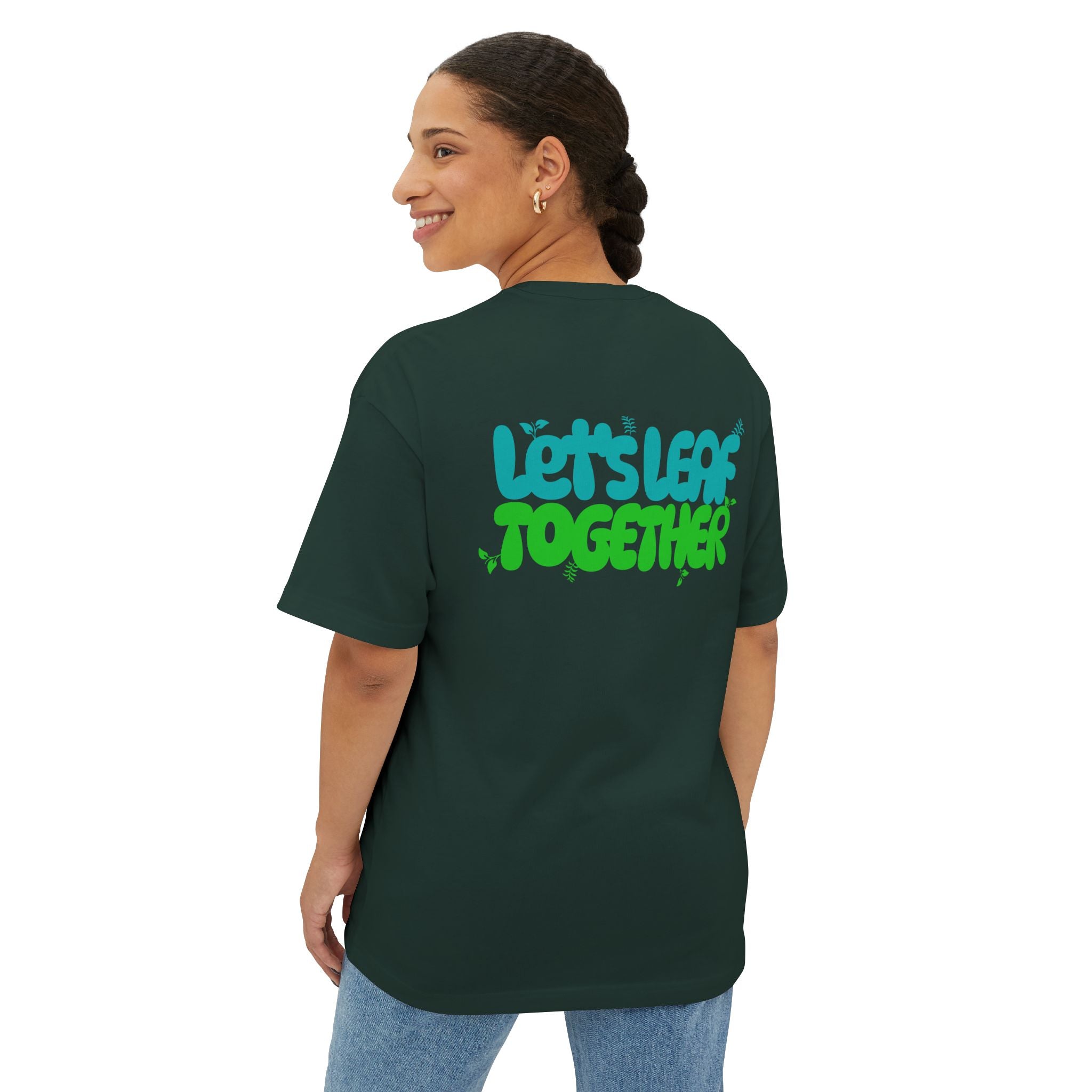 Let’s Leaf Together Oversized Tee