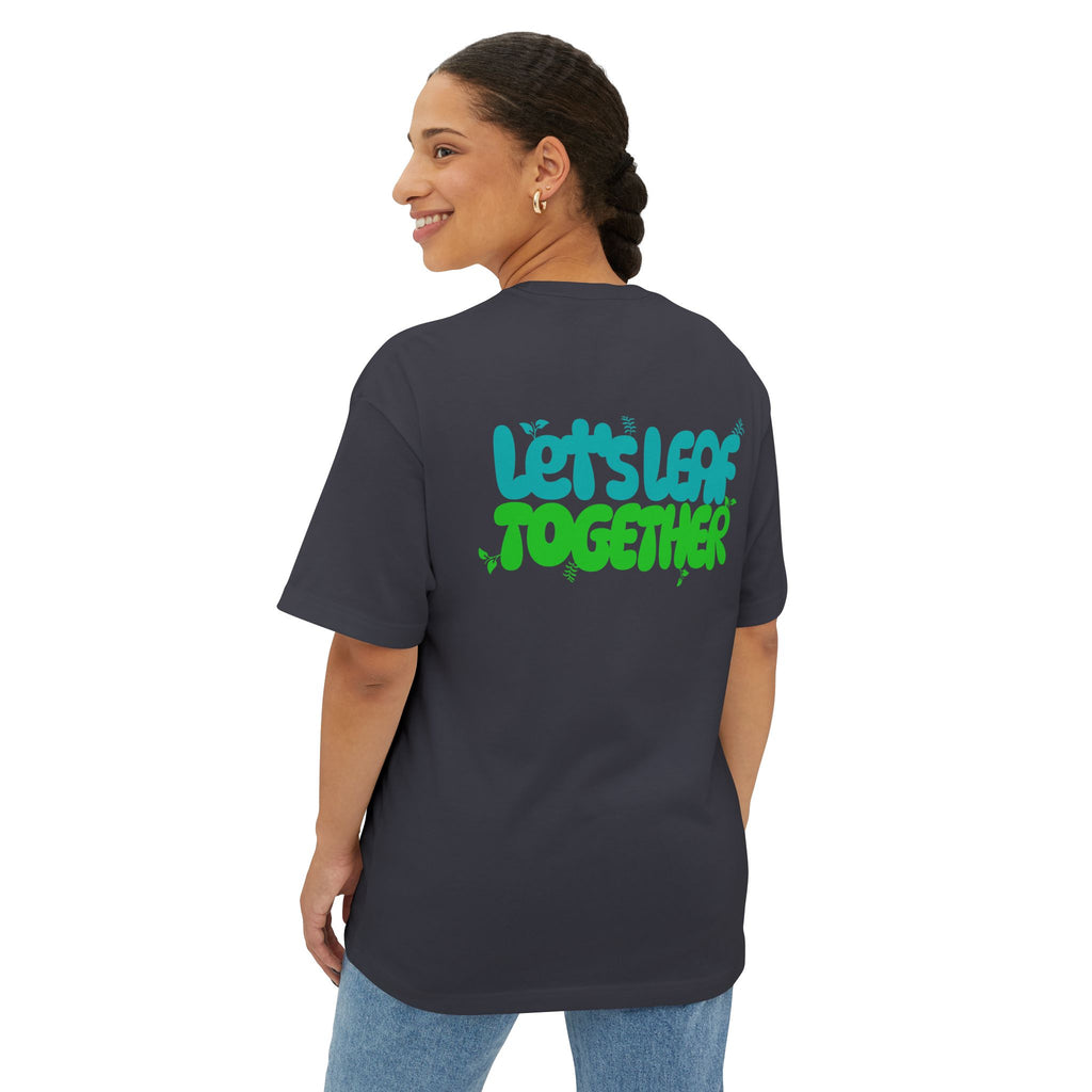 Let’s Leaf Together Oversized Tee