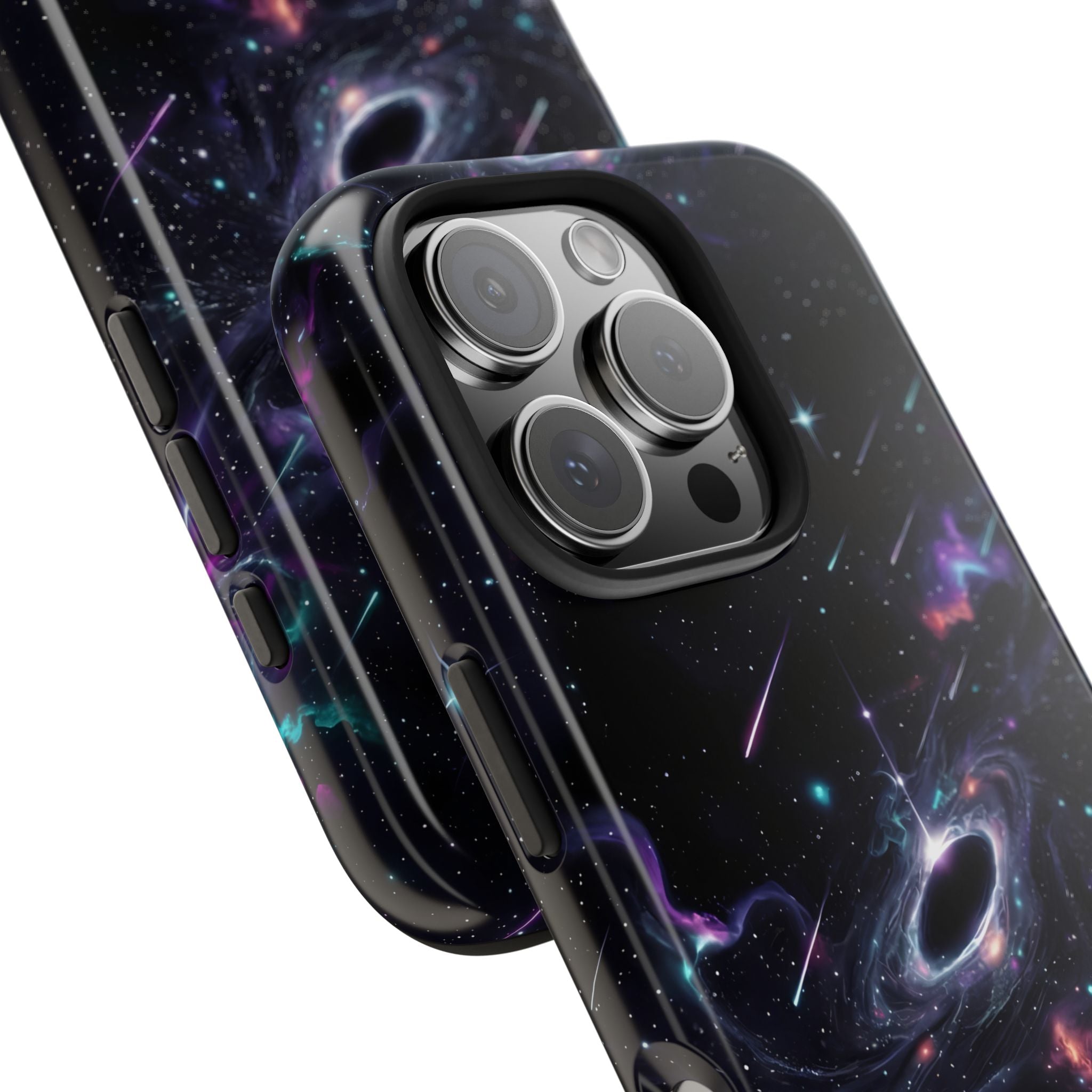 Galaxy Black Hole Phone Case | Space Nebula iPhone Case, Cosmic Stars