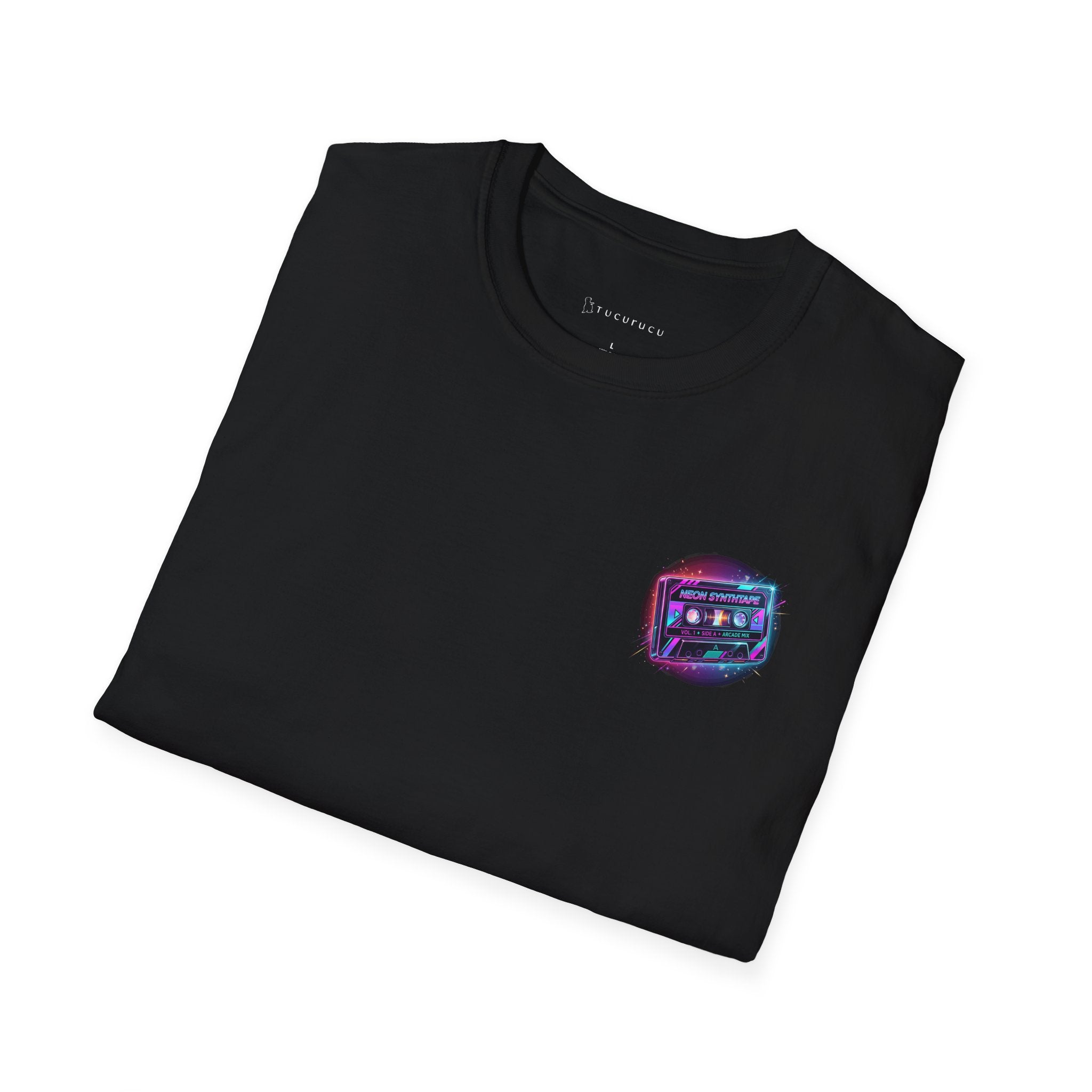 Retro Neon Cassette T-Shirt