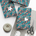 Coral Reef Pattern Gift Wrap Papers | Ocean Seaweed Shells Wrapping Paper