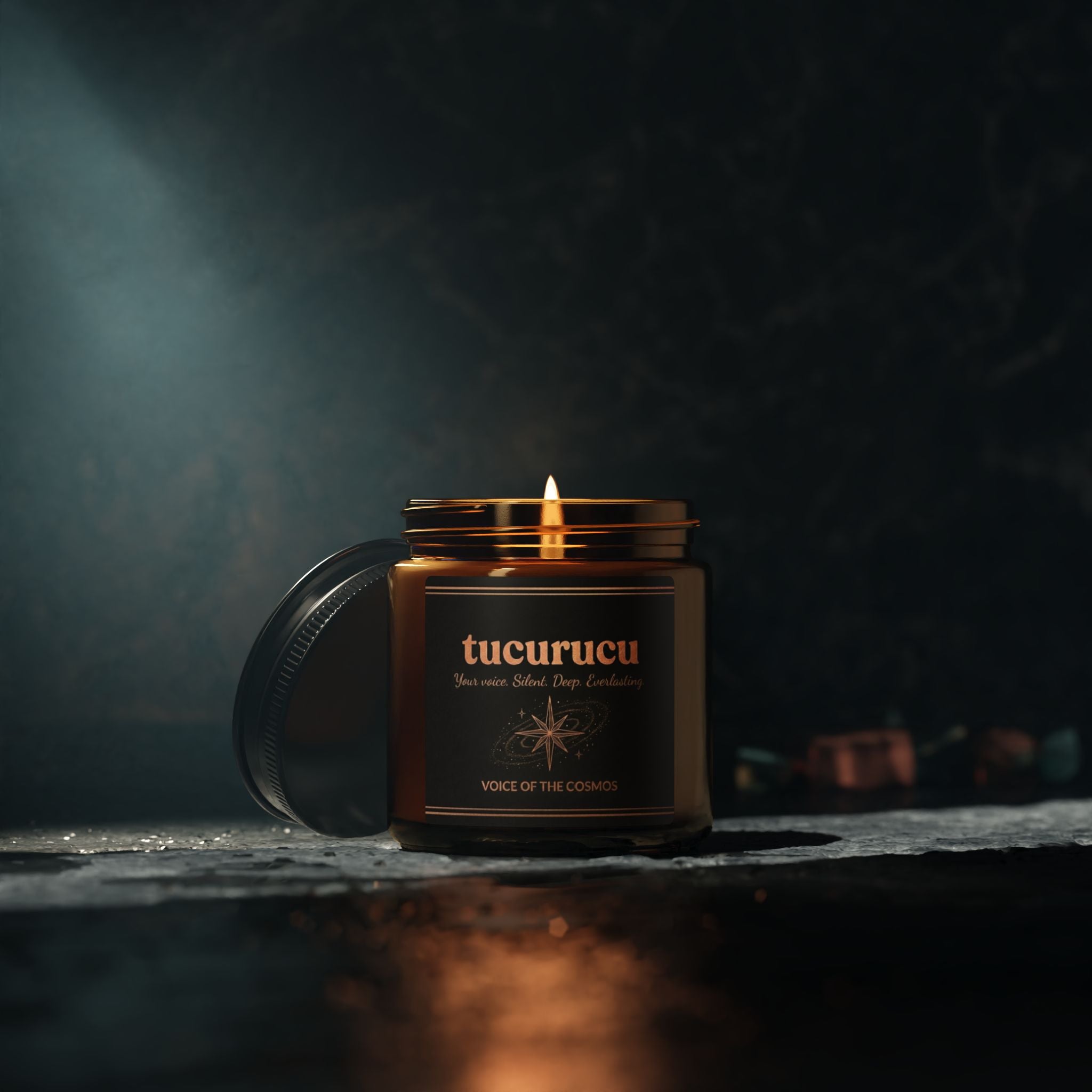 Tucurucu Scented Soy Candle — Peppered Passionfruit