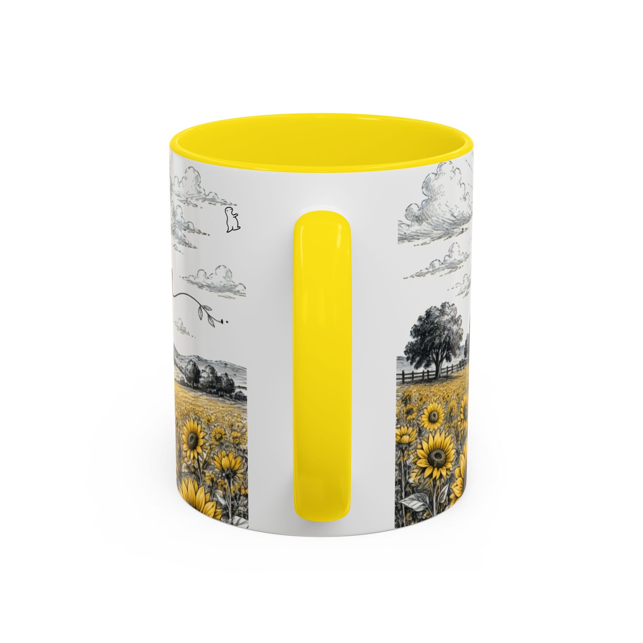 Follow the Sun Sunflower Ceramic Mug