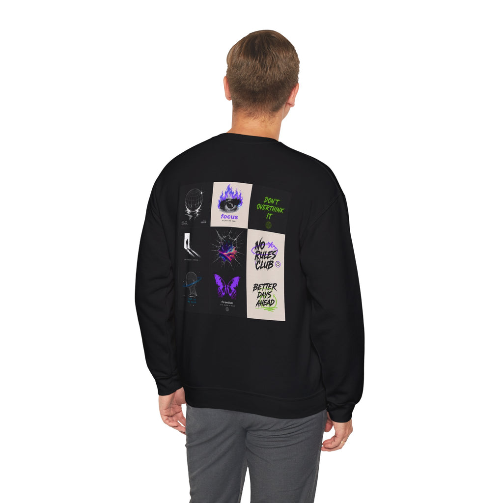 Check Back Graphic Sweatshirt