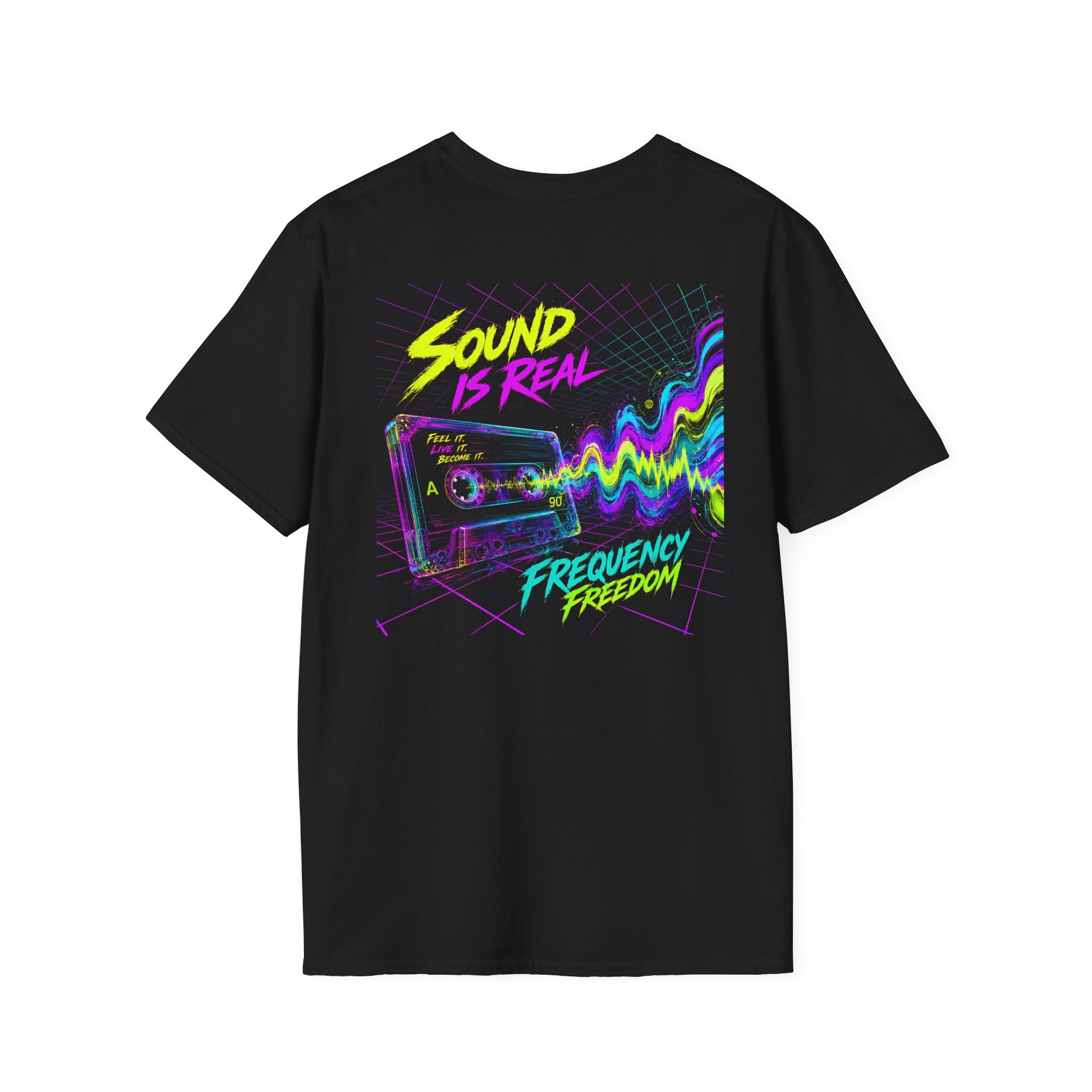 Retro Neon Cassette T-Shirt