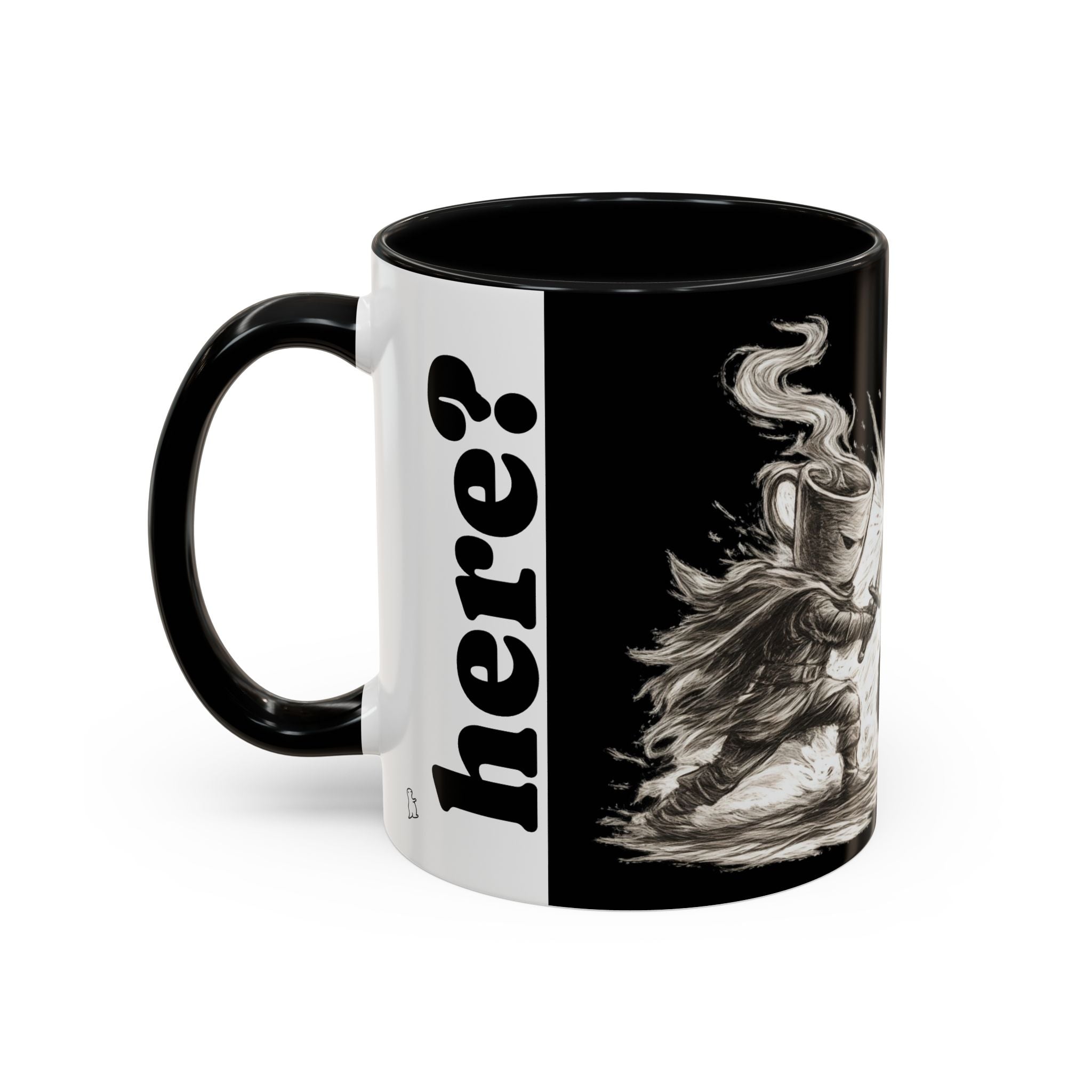 Here or To Go Ceramic Mug