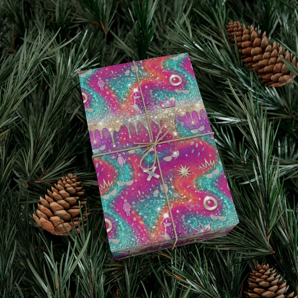 Colorful Abstract Gift Wrap Papers | Repeating Pattern