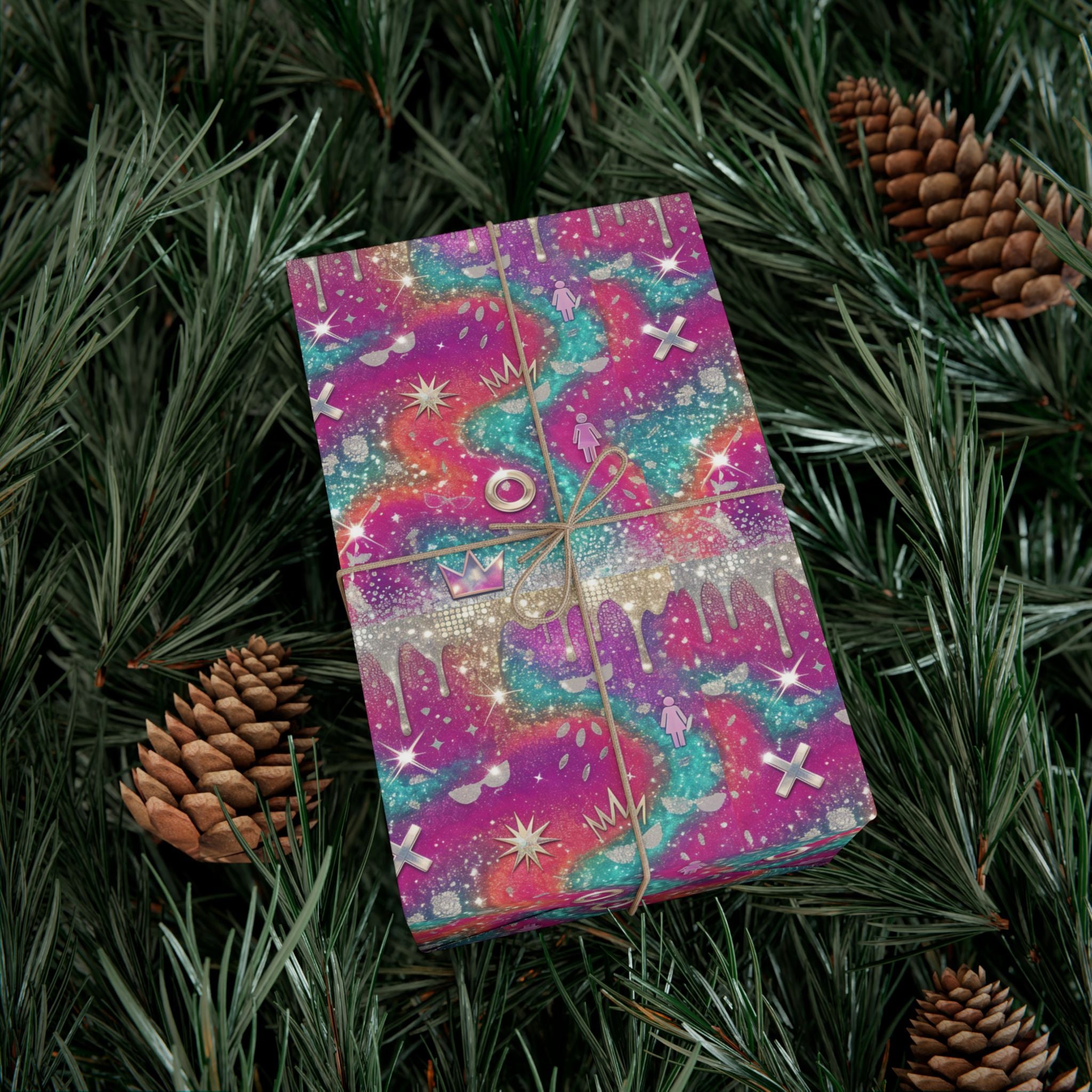 Colorful Abstract Gift Wrap Papers | Repeating Pattern