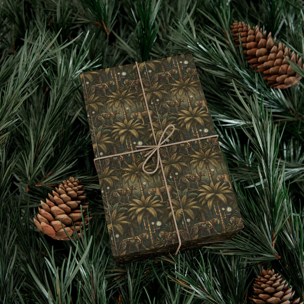 Vintage Botanical Pattern Gift Wrap Paper | Floral Wrapping Paper Roll