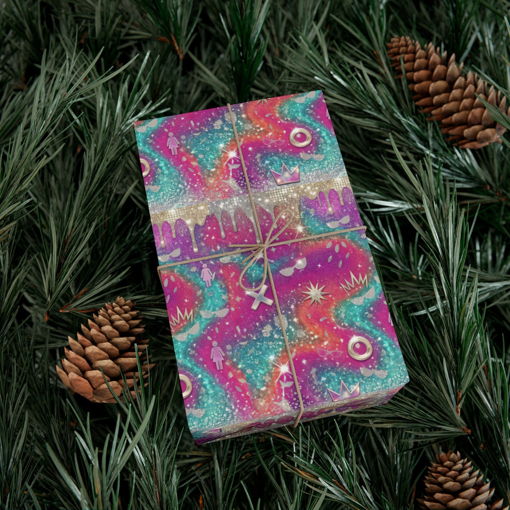 Colorful Abstract Gift Wrap Papers | Repeating Pattern