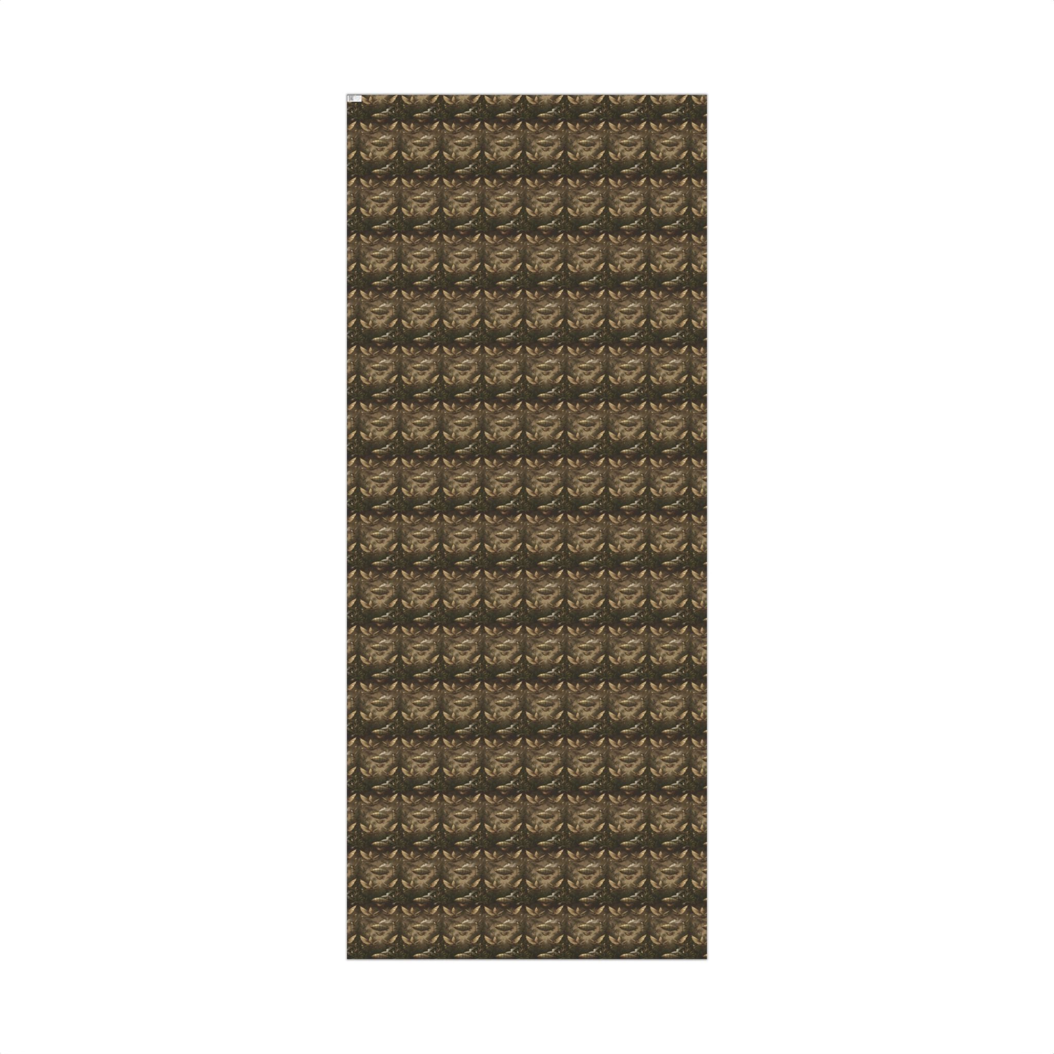 Steam Punk Pattern Gift Wrap Paper | Fall Foliage Wrapping Paper