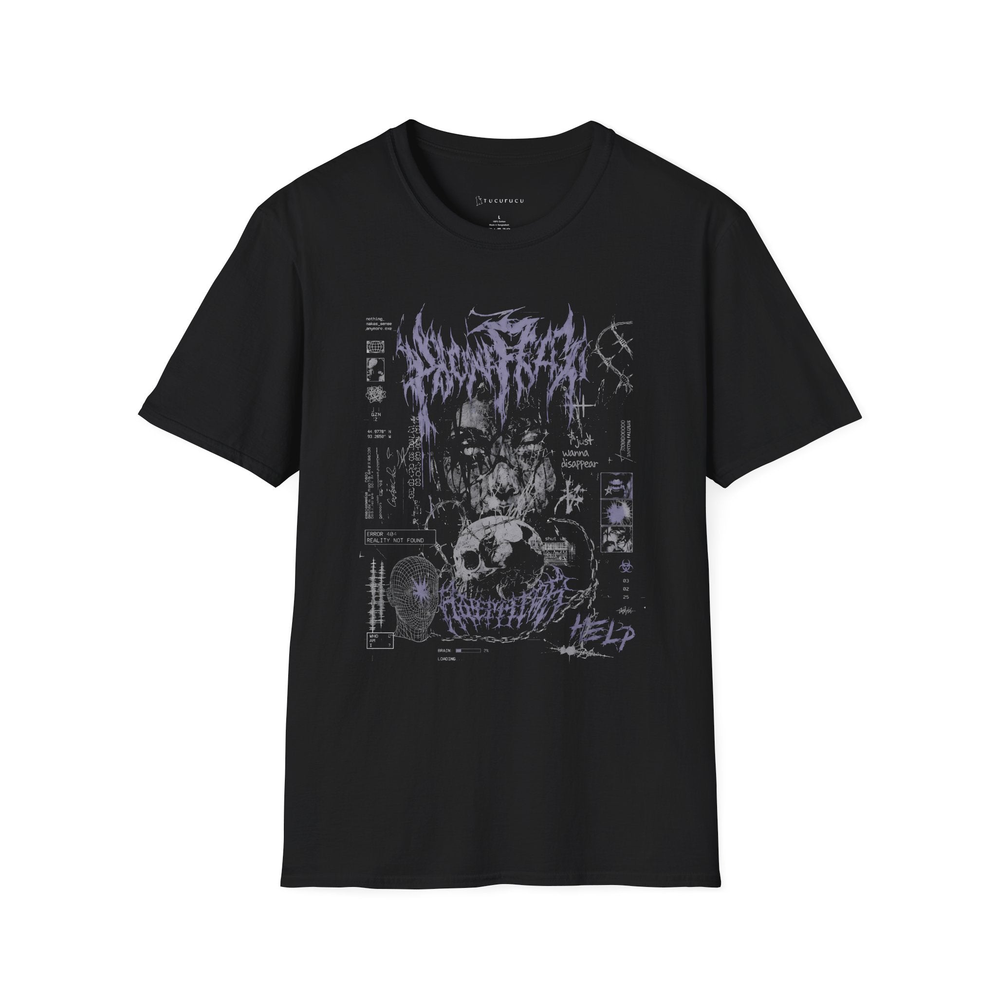 Metal Band Graphic T-Shirt