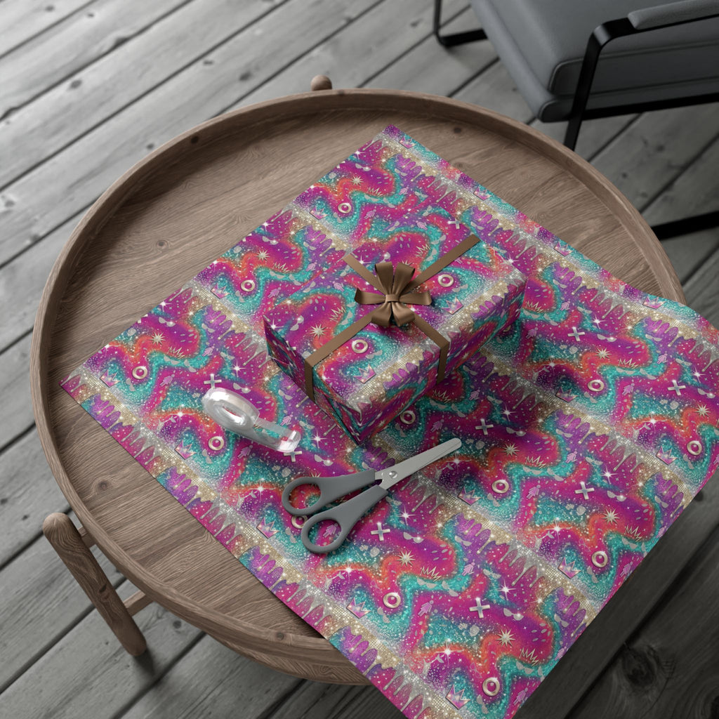 Colorful Abstract Gift Wrap Papers | Repeating Pattern