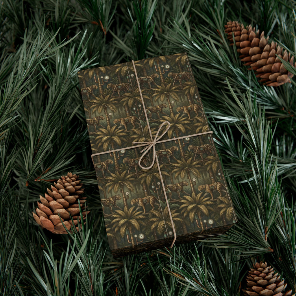 Vintage Botanical Pattern Gift Wrap Paper | Floral Wrapping Paper Roll