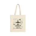 Canvas Tote Bag — Wander Plane