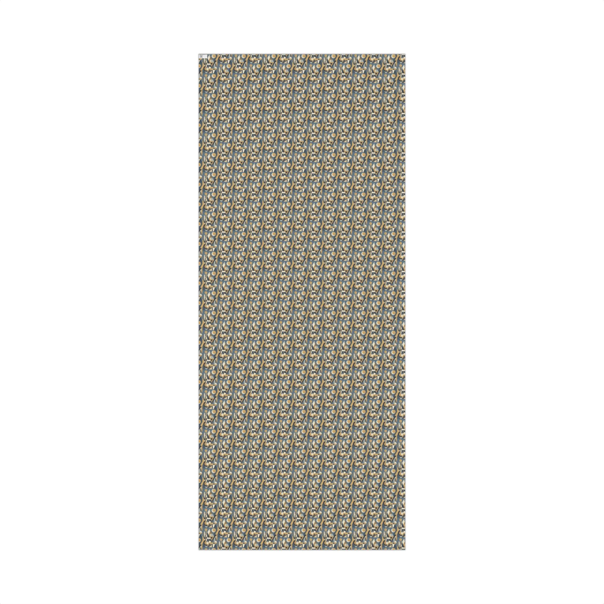 Abstract Geometric Pattern Gift Wrap Papers | Midcentury Modern Wrapping Paper