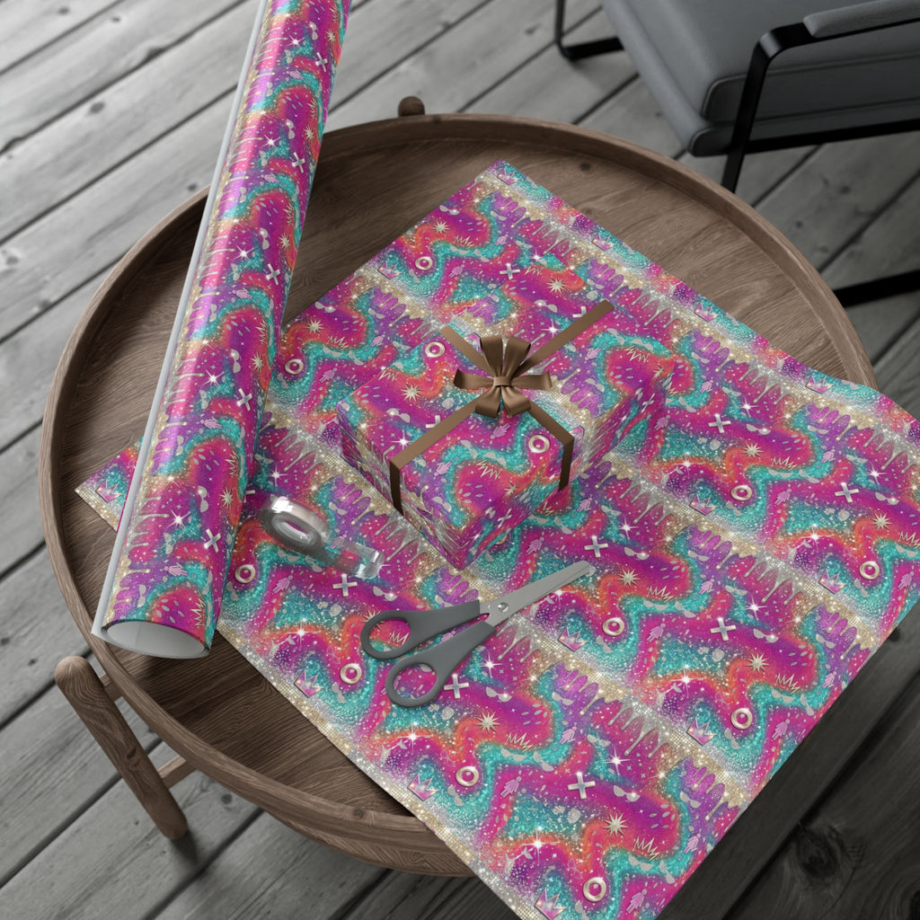 Colorful Abstract Gift Wrap Papers | Repeating Pattern