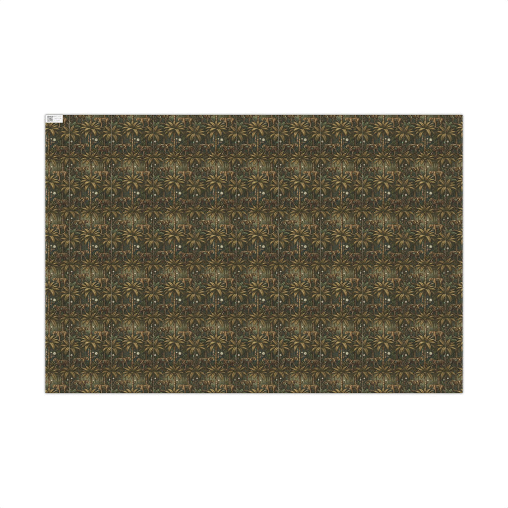 Vintage Botanical Pattern Gift Wrap Paper | Floral Wrapping Paper Roll