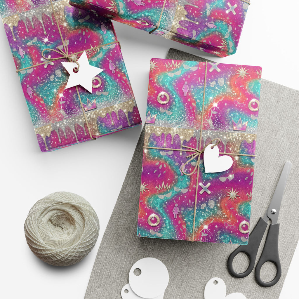 Colorful Abstract Gift Wrap Papers | Repeating Pattern