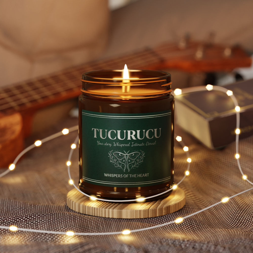 Tucurucu Scented Soy Candle — Sea Salt and Orchid