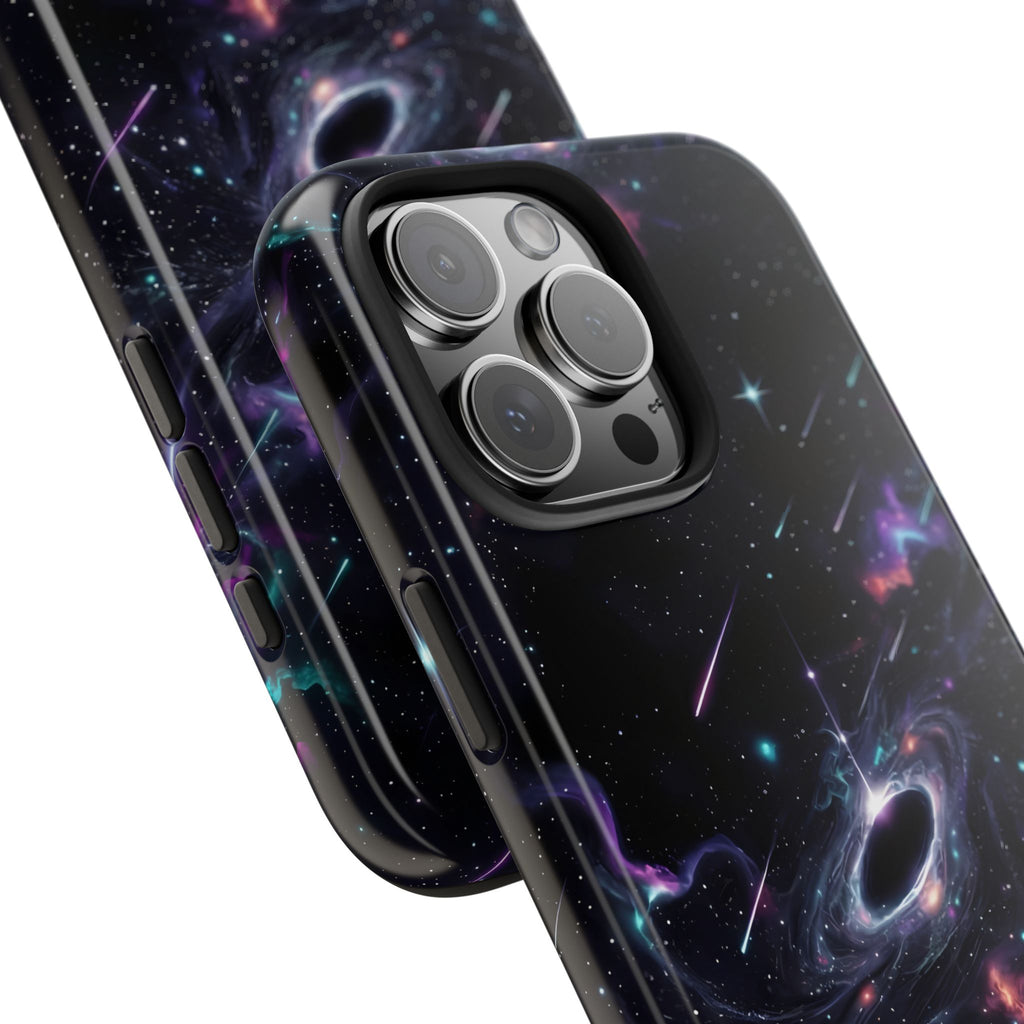 Galaxy Black Hole Phone Case | Space Nebula iPhone Case, Cosmic Stars