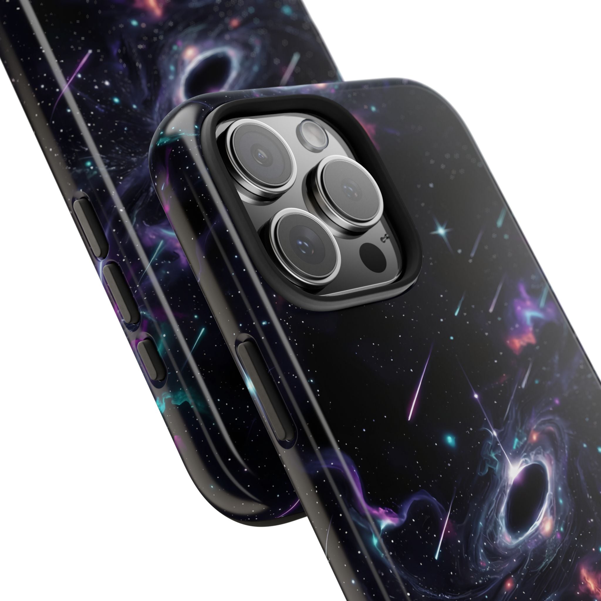 Galaxy Black Hole Phone Case | Space Nebula iPhone Case, Cosmic Stars