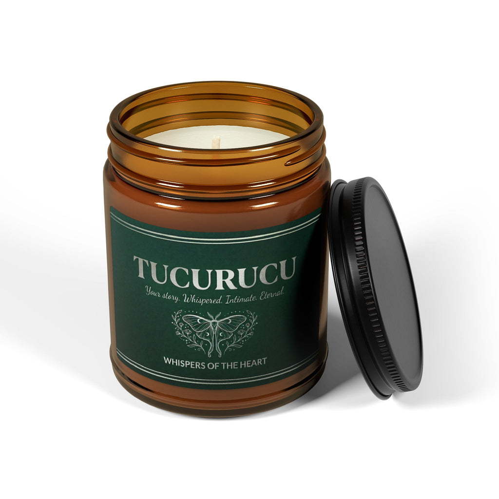 Tucurucu Scented Soy Candle — Sea Salt and Orchid
