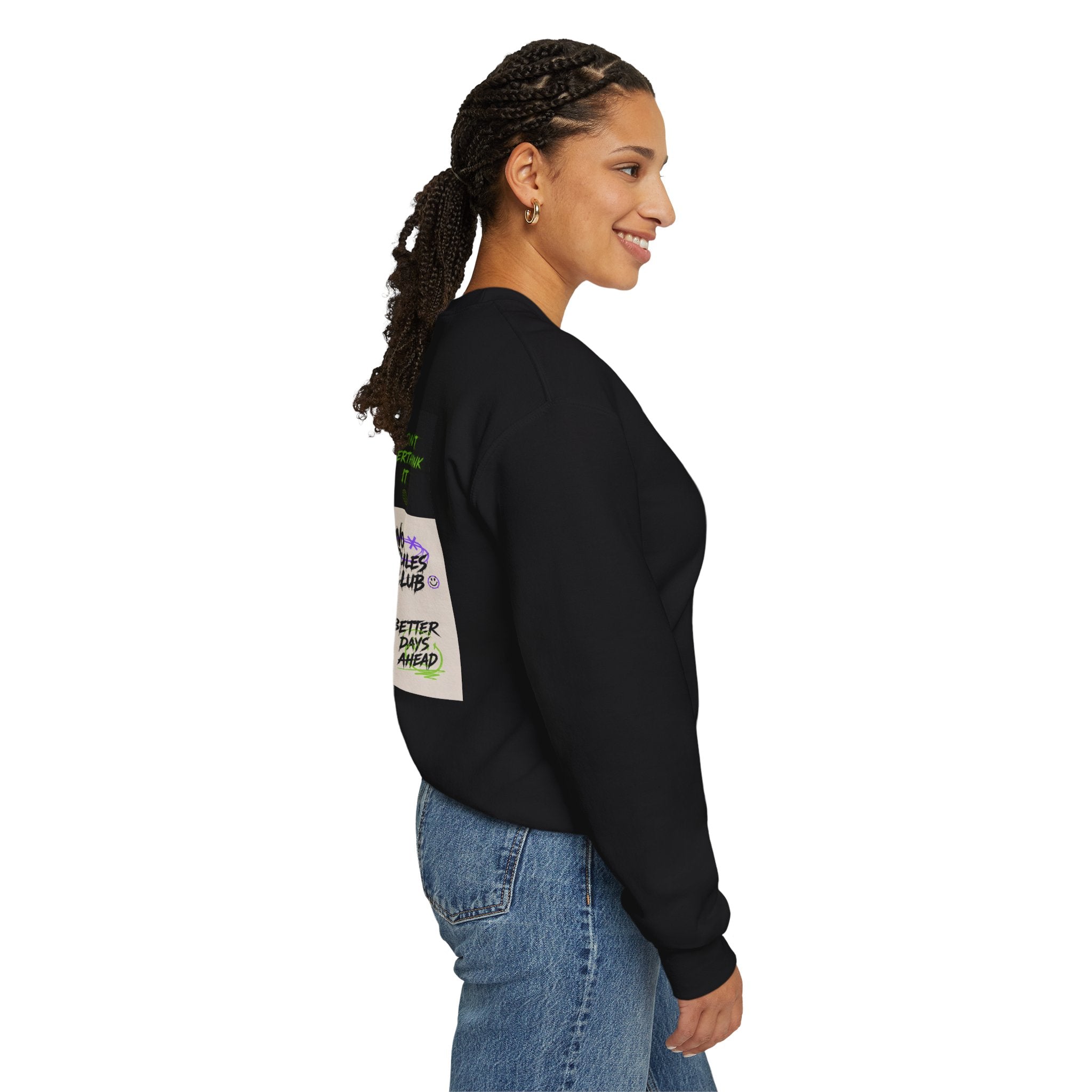 Check Back Graphic Sweatshirt