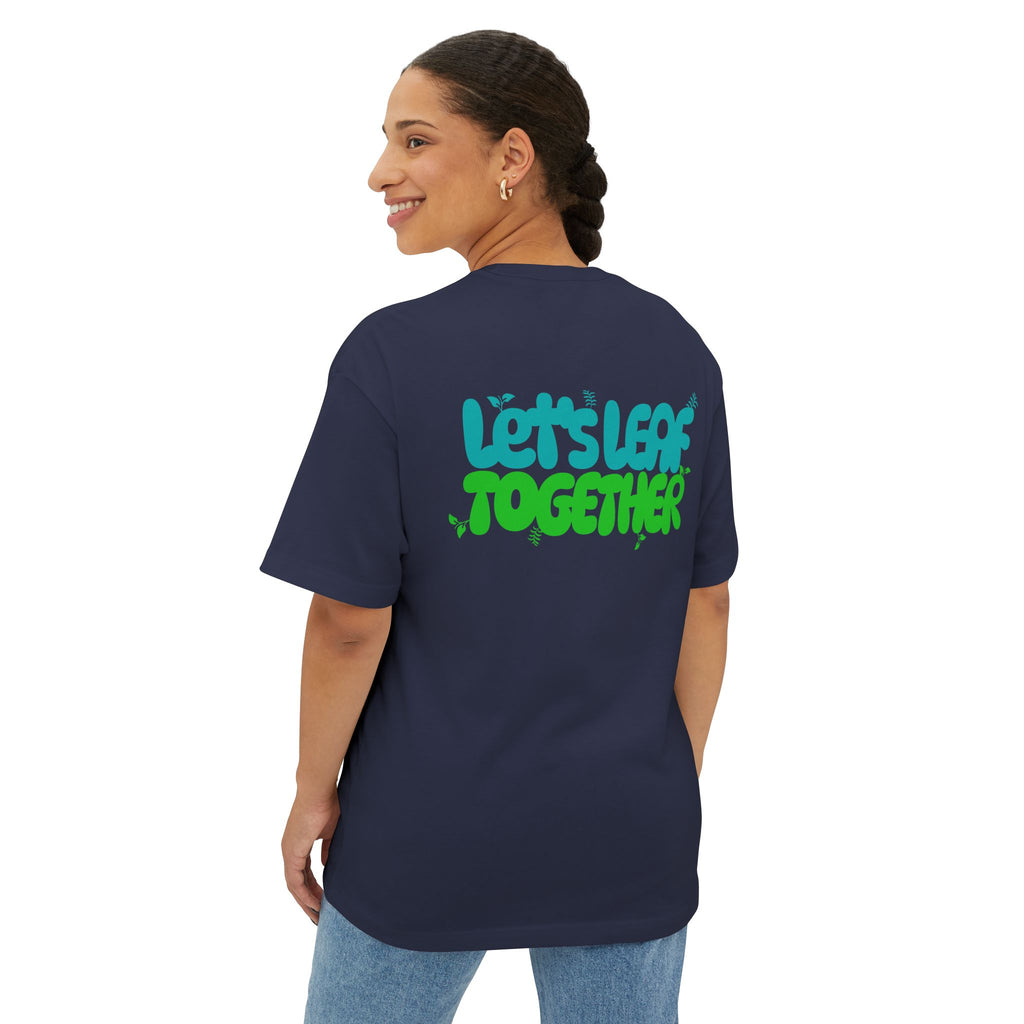 Let’s Leaf Together Oversized Tee