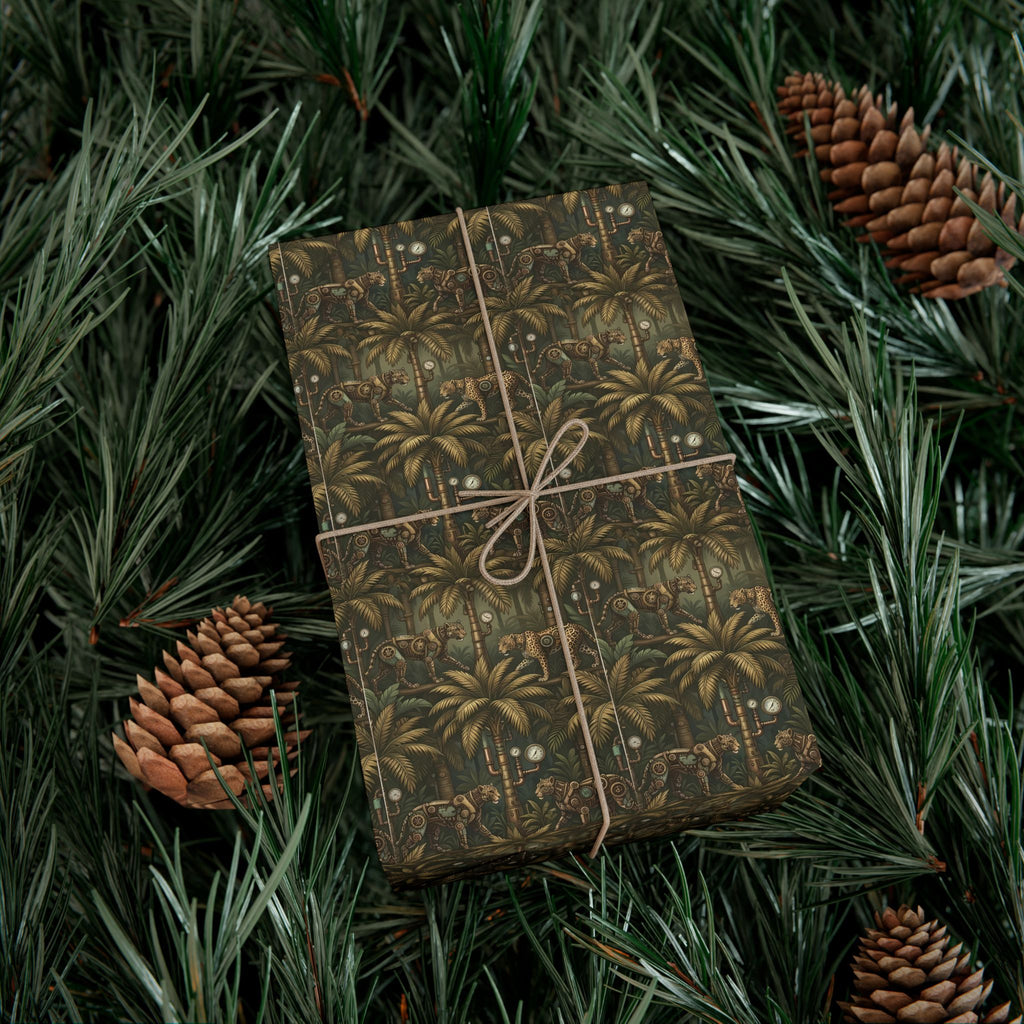 Vintage Botanical Pattern Gift Wrap Paper | Floral Wrapping Paper Roll