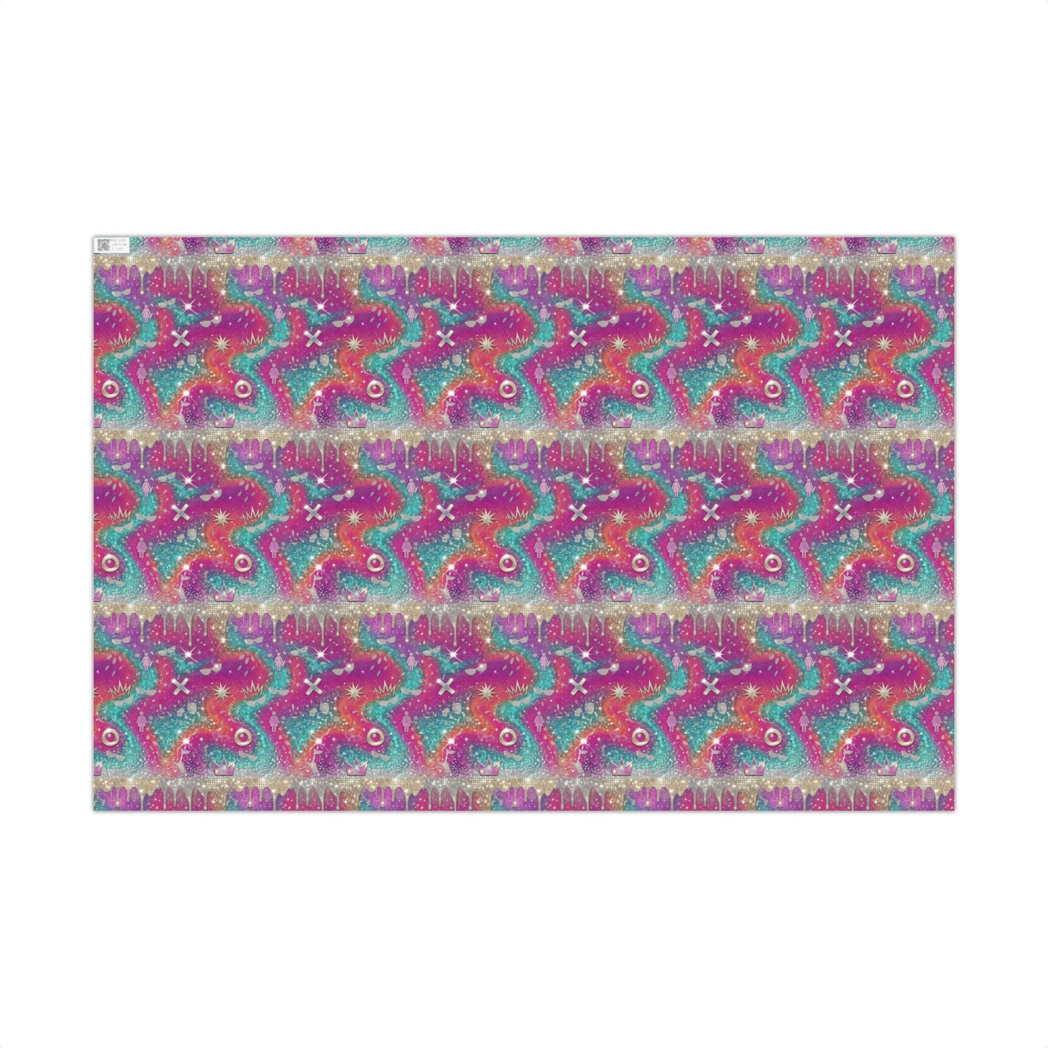 Colorful Abstract Gift Wrap Papers | Repeating Pattern
